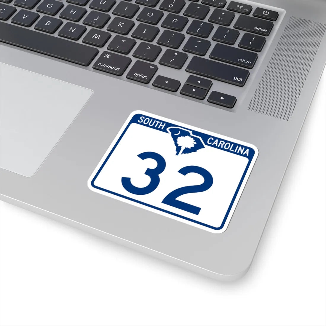 South Carolina 32 (South Carolina) (Road Sign) STICKER Vinyl Kiss-Cut Decal - The Sticker Space