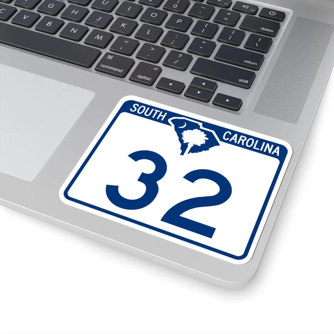 South Carolina 32 (South Carolina) (Road Sign) STICKER Vinyl Kiss-Cut Decal - The Sticker Space