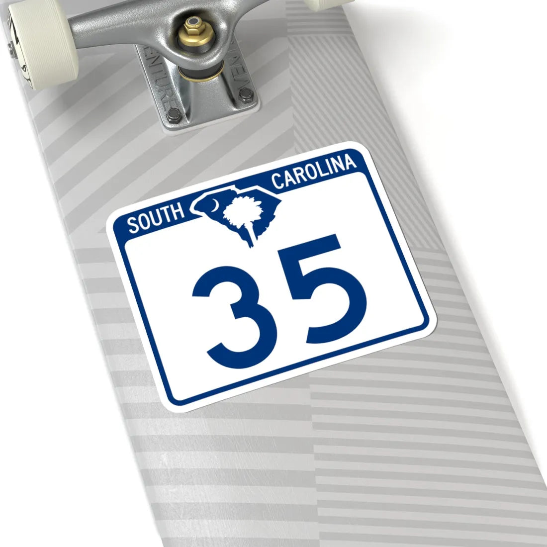 South Carolina 35 (South Carolina) (Road Sign) STICKER Vinyl Kiss-Cut Decal - The Sticker Space
