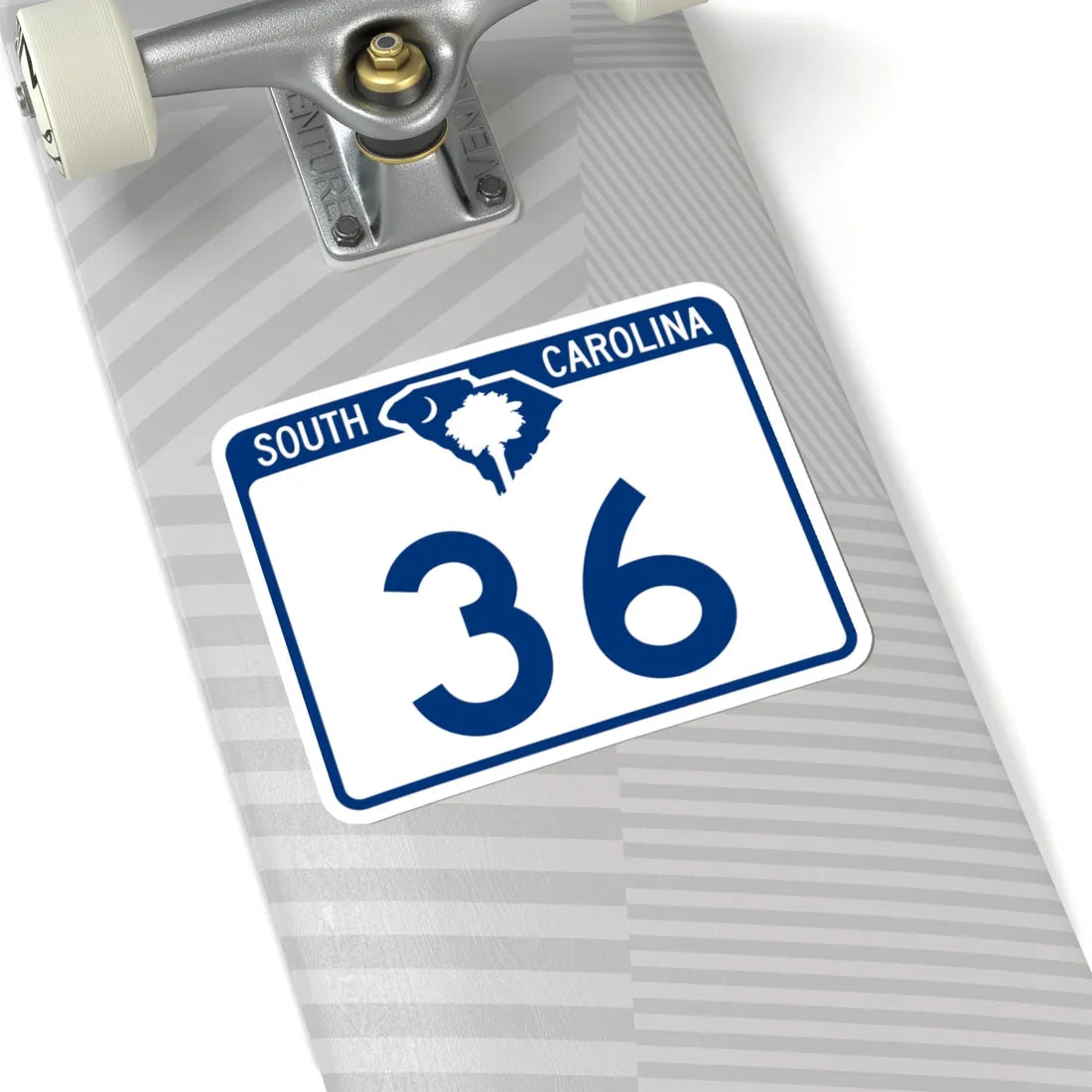 South Carolina 36 (South Carolina) (Road Sign) STICKER Vinyl Kiss-Cut Decal - The Sticker Space