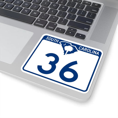 South Carolina 36 (South Carolina) (Road Sign) STICKER Vinyl Kiss-Cut Decal - The Sticker Space