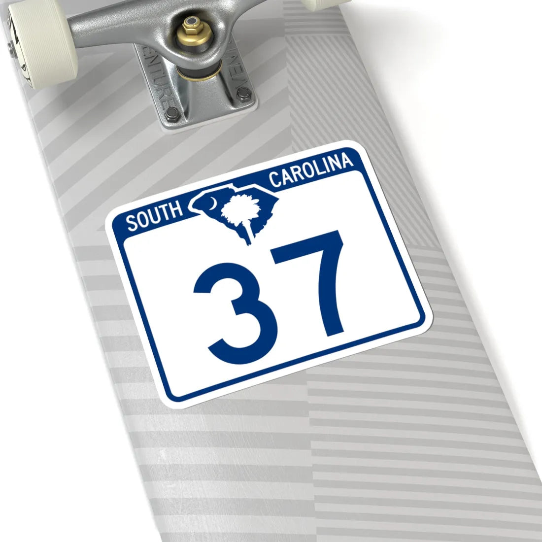 South Carolina 37 (South Carolina) (Road Sign) STICKER Vinyl Kiss-Cut Decal - The Sticker Space