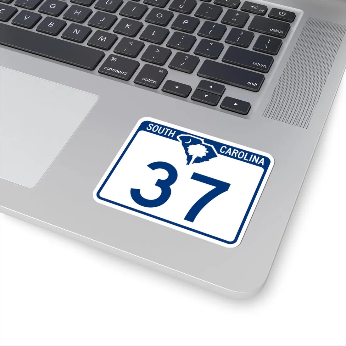 South Carolina 37 (South Carolina) (Road Sign) STICKER Vinyl Kiss-Cut Decal - The Sticker Space