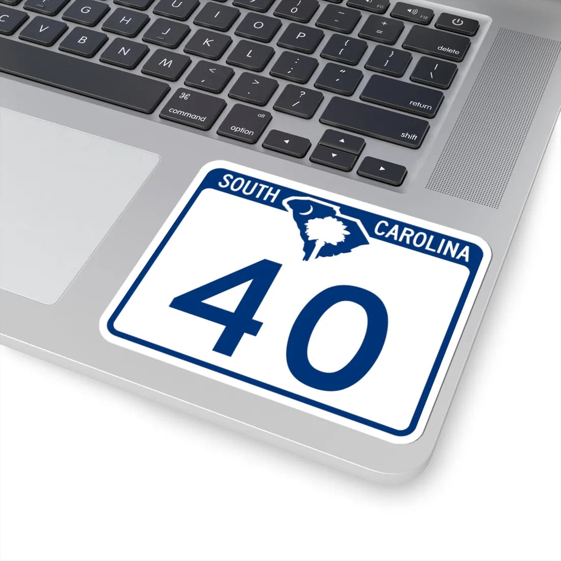 South Carolina 40 (South Carolina) (Road Sign) STICKER Vinyl Kiss-Cut Decal - The Sticker Space