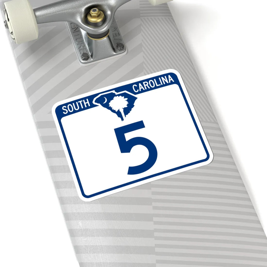 South Carolina 5 (South Carolina) (Road Sign) STICKER Vinyl Kiss-Cut Decal - The Sticker Space