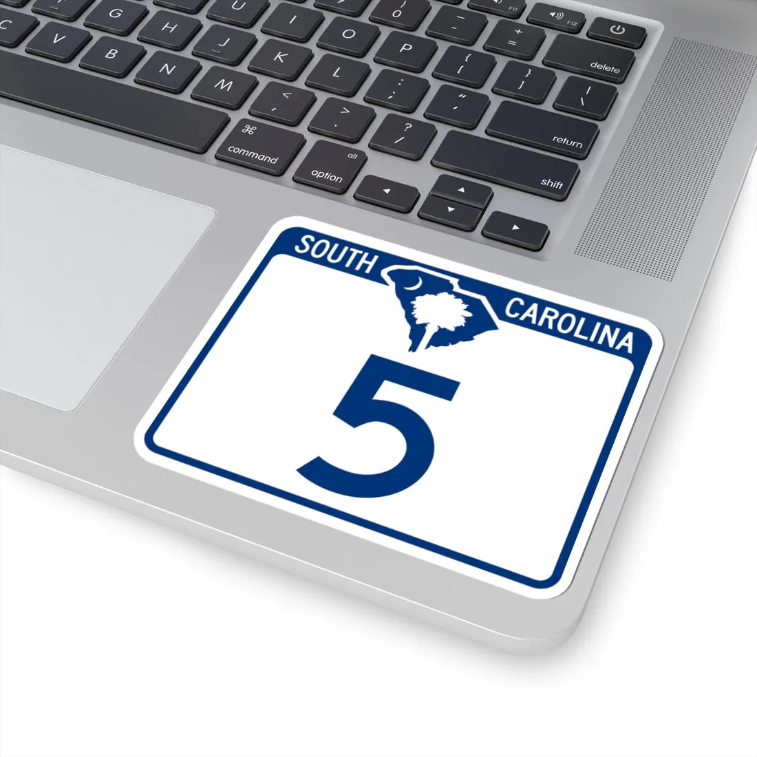 South Carolina 5 (South Carolina) (Road Sign) STICKER Vinyl Kiss-Cut Decal - The Sticker Space
