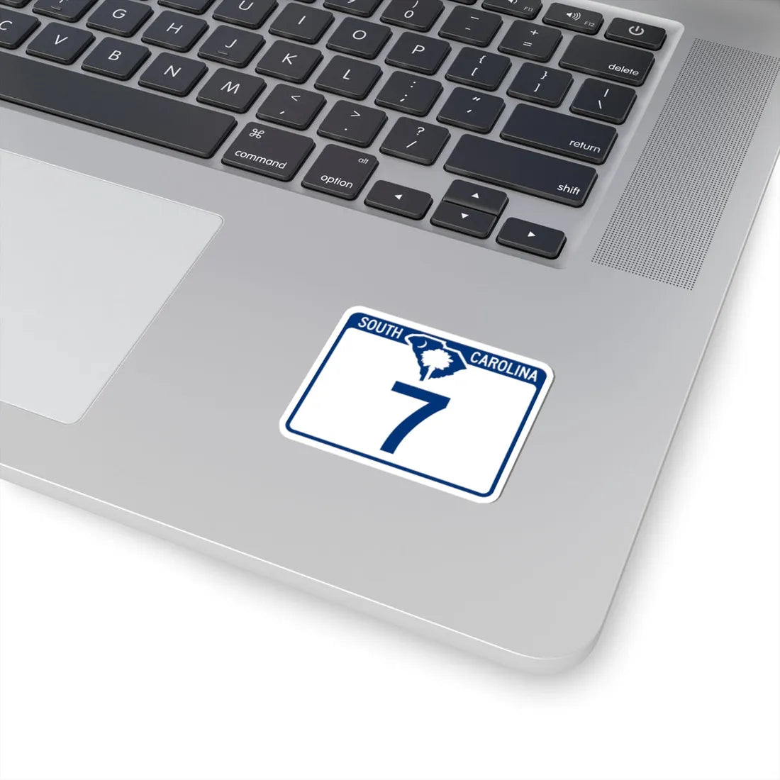 South Carolina 7 (South Carolina) (Road Sign) STICKER Vinyl Kiss-Cut Decal - The Sticker Space
