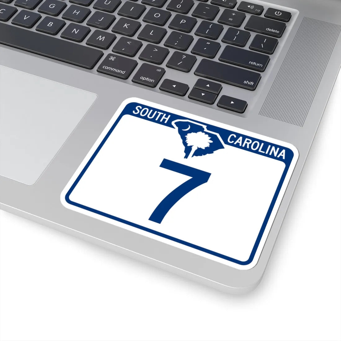 South Carolina 7 (South Carolina) (Road Sign) STICKER Vinyl Kiss-Cut Decal - The Sticker Space