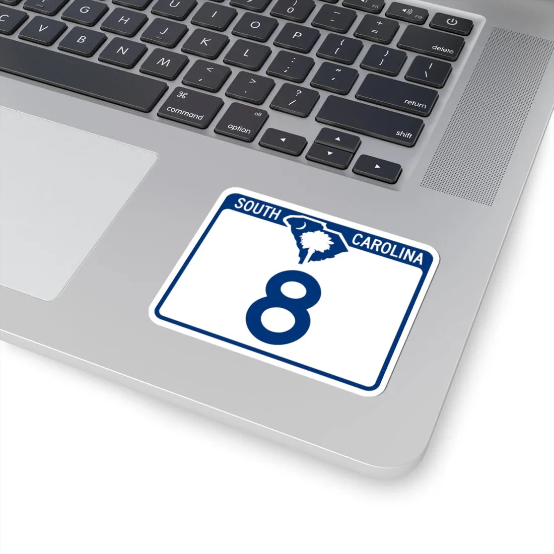 South Carolina 8 (South Carolina) (Road Sign) STICKER Vinyl Kiss-Cut Decal - The Sticker Space