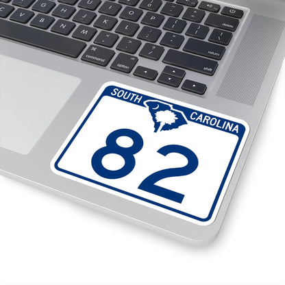 South Carolina 82 (South Carolina) (Road Sign) STICKER Vinyl Kiss-Cut Decal - The Sticker Space