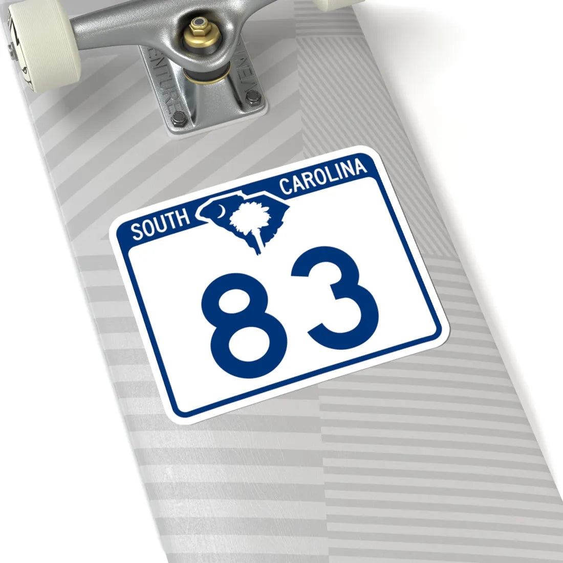 South Carolina 83 (South Carolina) (Road Sign) STICKER Vinyl Kiss-Cut Decal - The Sticker Space