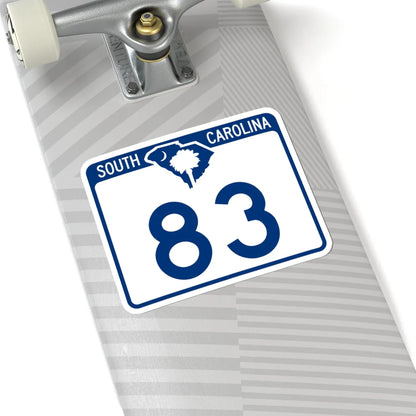 South Carolina 83 (South Carolina) (Road Sign) STICKER Vinyl Kiss-Cut Decal - The Sticker Space
