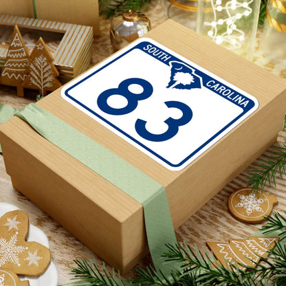 South Carolina 83 (South Carolina) (Road Sign) STICKER Vinyl Kiss-Cut Decal - The Sticker Space