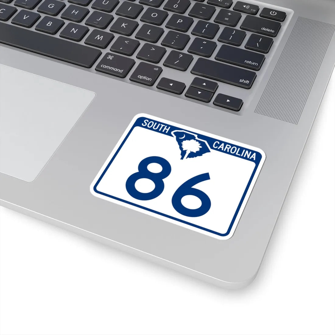 South Carolina 86 (South Carolina) (Road Sign) STICKER Vinyl Kiss-Cut Decal - The Sticker Space