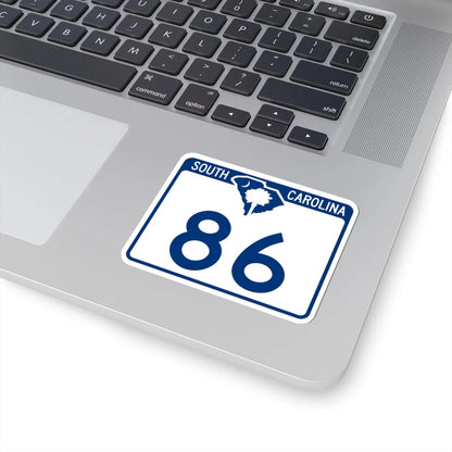 South Carolina 86 (South Carolina) (Road Sign) STICKER Vinyl Kiss-Cut Decal - The Sticker Space