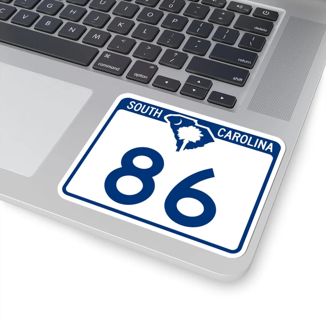 South Carolina 86 (South Carolina) (Road Sign) STICKER Vinyl Kiss-Cut Decal - The Sticker Space
