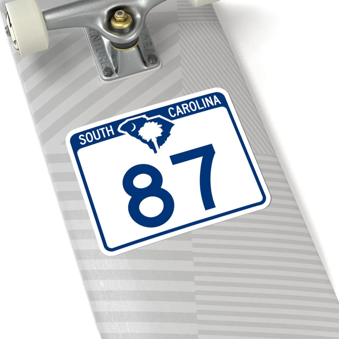South Carolina 87 (South Carolina) (Road Sign) STICKER Vinyl Kiss-Cut Decal - The Sticker Space