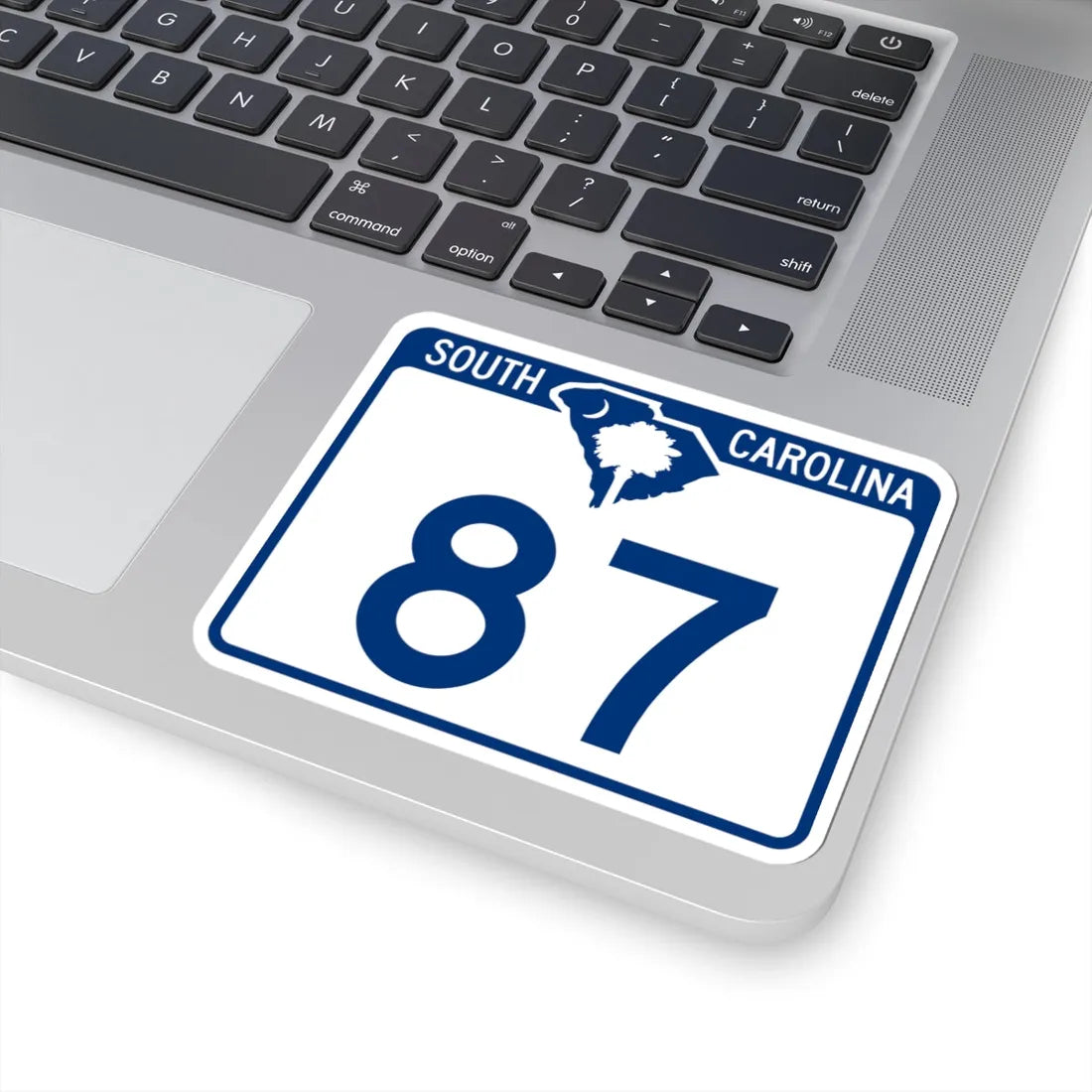 South Carolina 87 (South Carolina) (Road Sign) STICKER Vinyl Kiss-Cut Decal - The Sticker Space