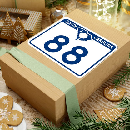 South Carolina 88 (South Carolina) (Road Sign) STICKER Vinyl Kiss-Cut Decal - The Sticker Space