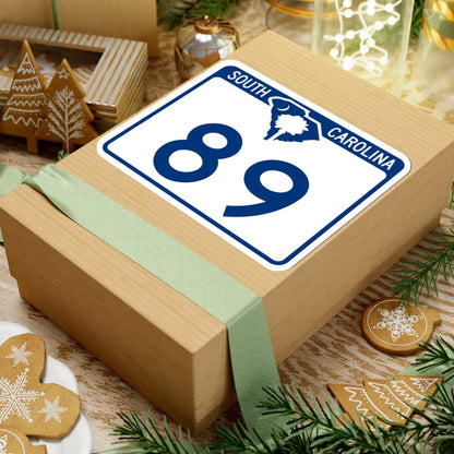 South Carolina 89 (South Carolina) (Road Sign) STICKER Vinyl Kiss-Cut Decal - The Sticker Space