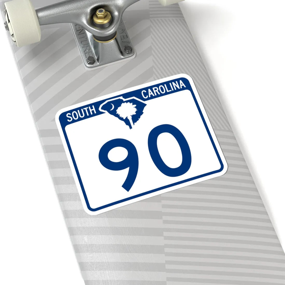 South Carolina 90 (South Carolina) (Road Sign) STICKER Vinyl Kiss-Cut Decal - The Sticker Space