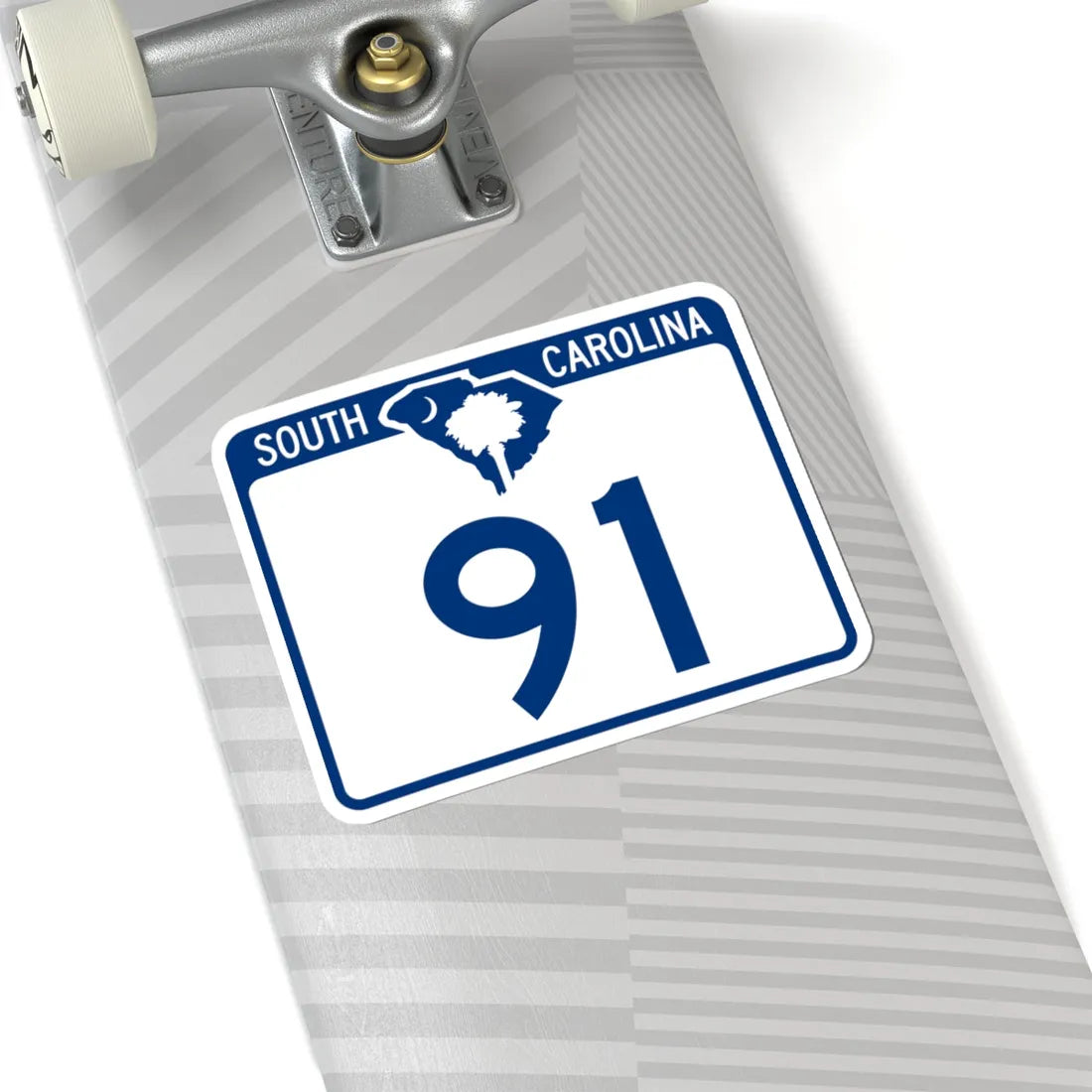 South Carolina 91 (South Carolina) (Road Sign) STICKER Vinyl Kiss-Cut Decal - The Sticker Space