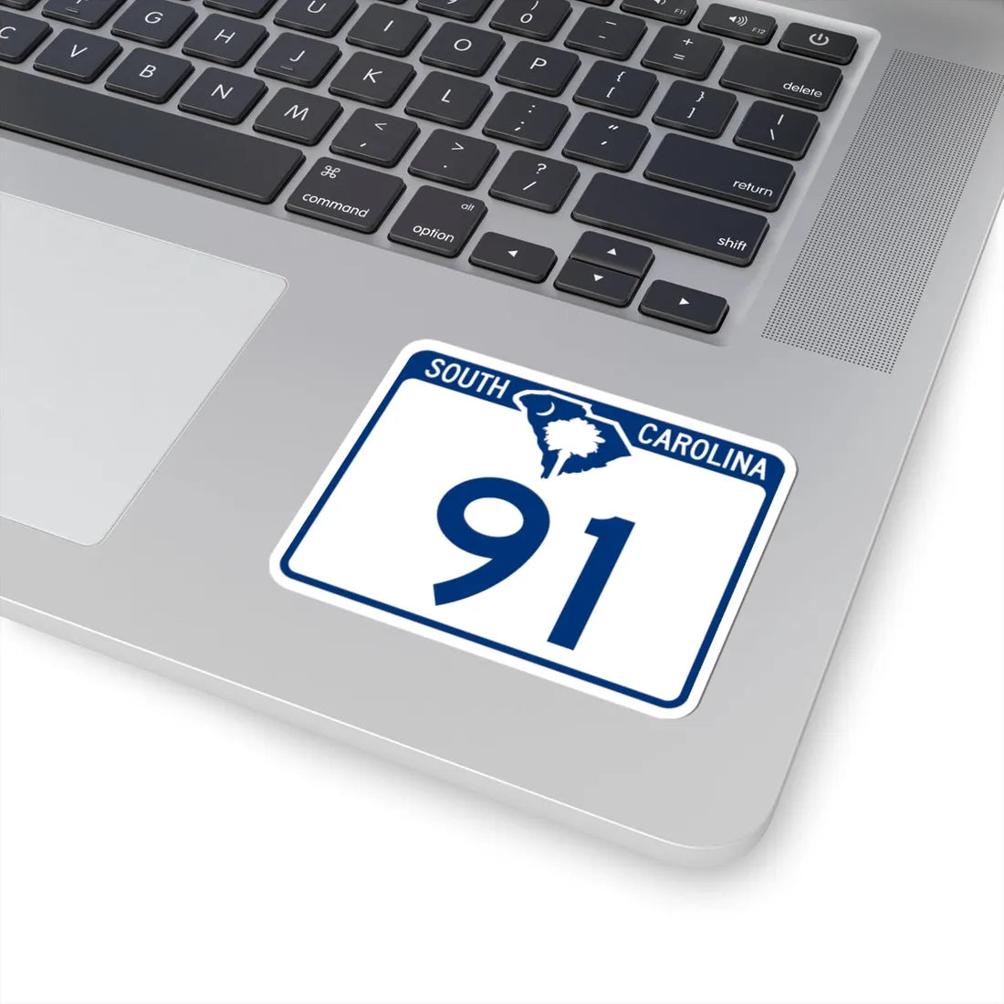 South Carolina 91 (South Carolina) (Road Sign) STICKER Vinyl Kiss-Cut Decal - The Sticker Space