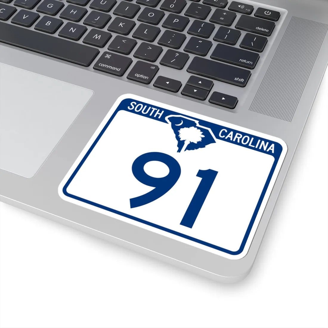 South Carolina 91 (South Carolina) (Road Sign) STICKER Vinyl Kiss-Cut Decal - The Sticker Space