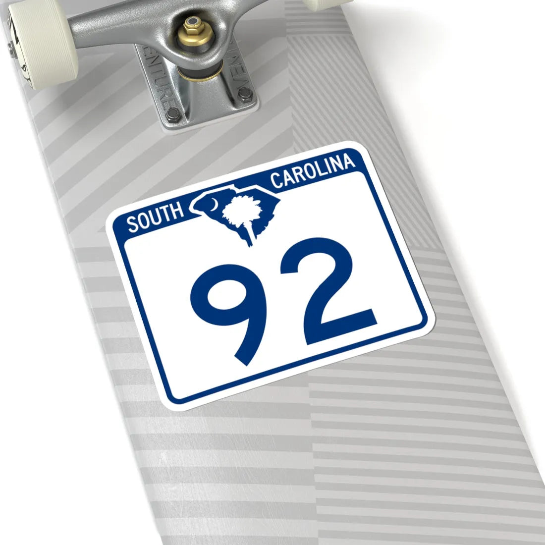 South Carolina 92 (South Carolina) (Road Sign) STICKER Vinyl Kiss-Cut Decal - The Sticker Space