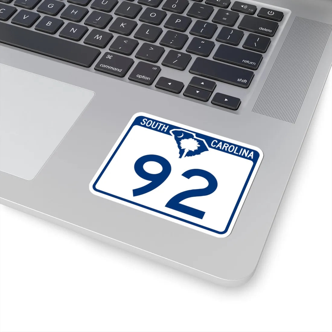 South Carolina 92 (South Carolina) (Road Sign) STICKER Vinyl Kiss-Cut Decal - The Sticker Space