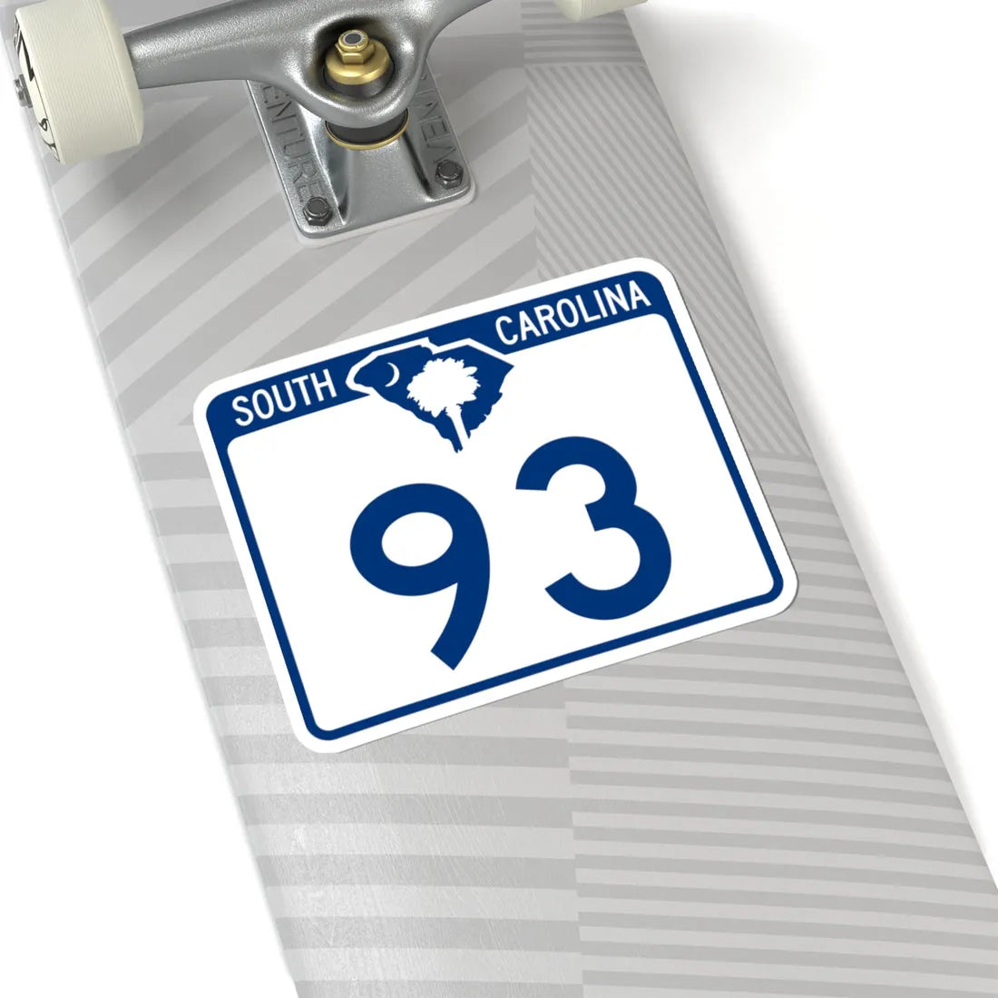 South Carolina 93 (South Carolina) (Road Sign) STICKER Vinyl Kiss-Cut Decal - The Sticker Space
