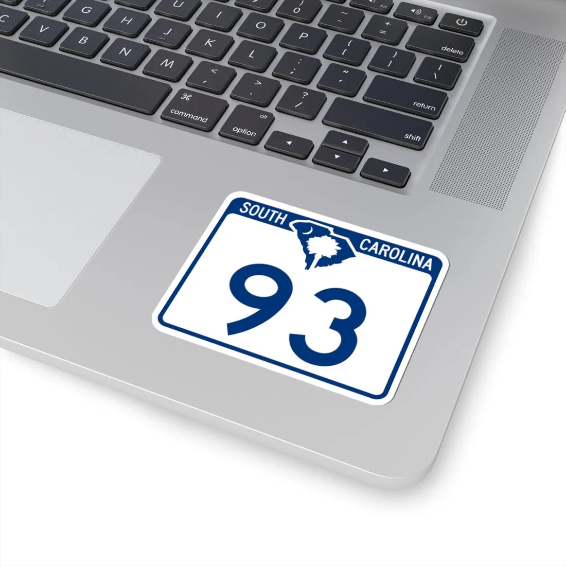South Carolina 93 (South Carolina) (Road Sign) STICKER Vinyl Kiss-Cut Decal - The Sticker Space