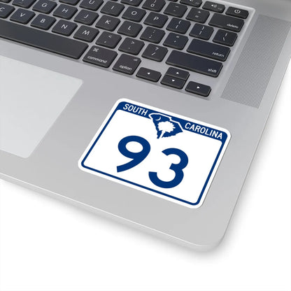 South Carolina 93 (South Carolina) (Road Sign) STICKER Vinyl Kiss-Cut Decal - The Sticker Space