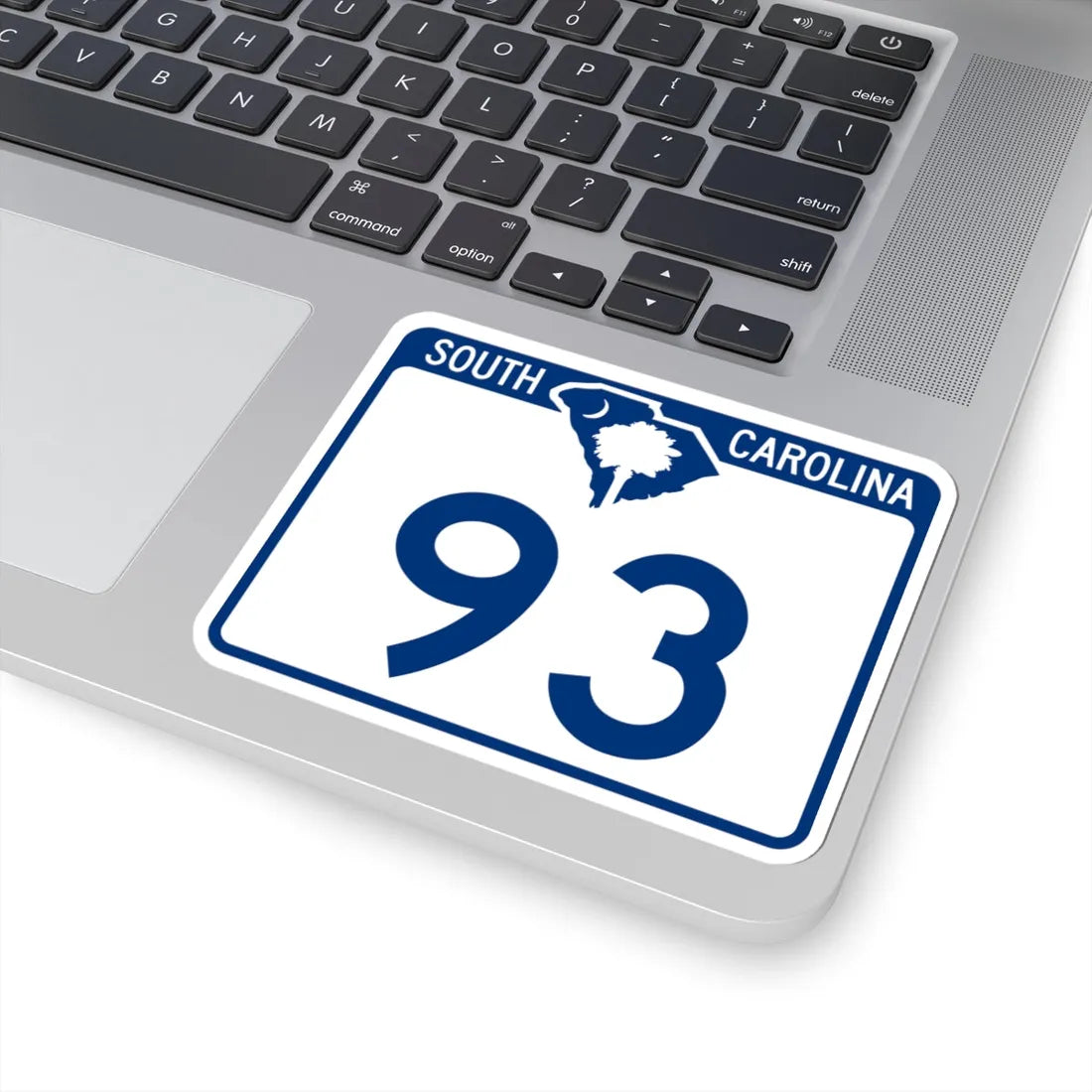South Carolina 93 (South Carolina) (Road Sign) STICKER Vinyl Kiss-Cut Decal - The Sticker Space