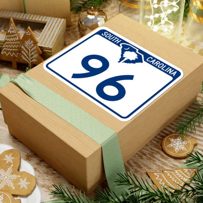 South Carolina 96 (South Carolina) (Road Sign) STICKER Vinyl Kiss-Cut Decal - The Sticker Space