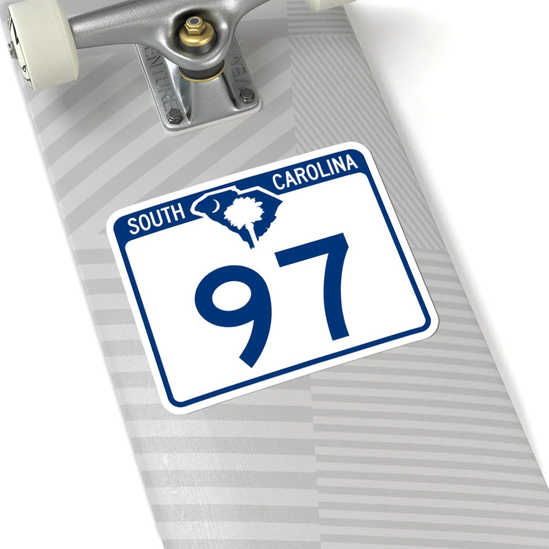 South Carolina 97 (South Carolina) (Road Sign) STICKER Vinyl Kiss-Cut Decal - The Sticker Space