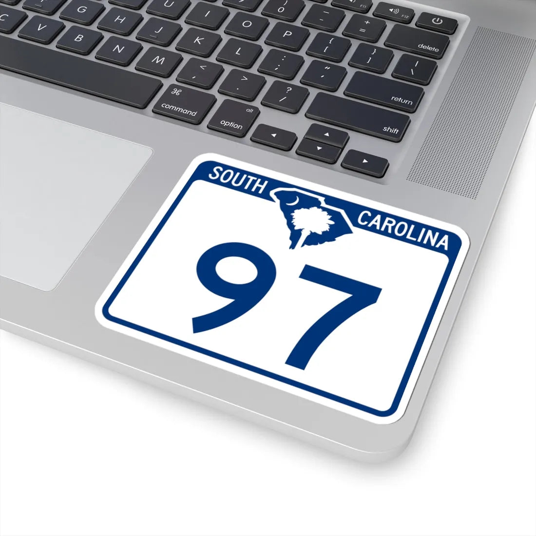 South Carolina 97 (South Carolina) (Road Sign) STICKER Vinyl Kiss-Cut Decal - The Sticker Space