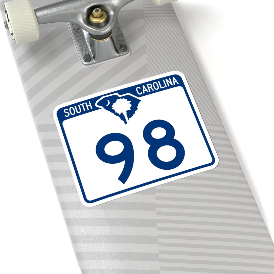 South Carolina 98 (South Carolina) (Road Sign) STICKER Vinyl Kiss-Cut Decal - The Sticker Space