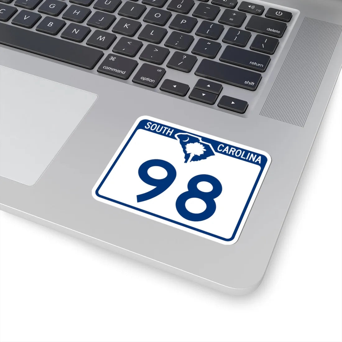 South Carolina 98 (South Carolina) (Road Sign) STICKER Vinyl Kiss-Cut Decal - The Sticker Space