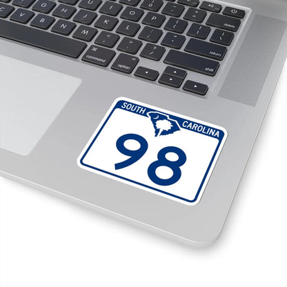 South Carolina 98 (South Carolina) (Road Sign) STICKER Vinyl Kiss-Cut Decal - The Sticker Space