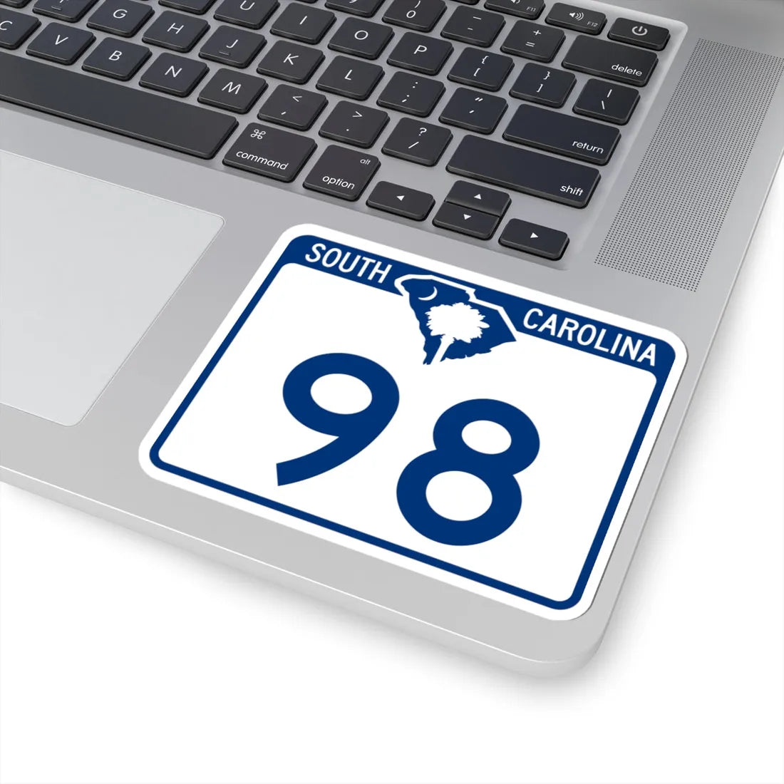 South Carolina 98 (South Carolina) (Road Sign) STICKER Vinyl Kiss-Cut Decal - The Sticker Space