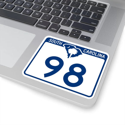 South Carolina 98 (South Carolina) (Road Sign) STICKER Vinyl Kiss-Cut Decal - The Sticker Space