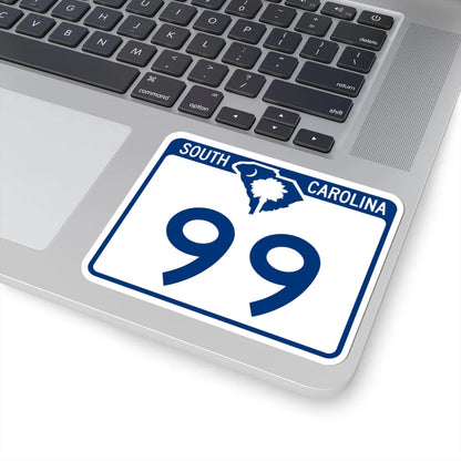 South Carolina 99 (South Carolina) (Road Sign) STICKER Vinyl Kiss-Cut Decal - The Sticker Space