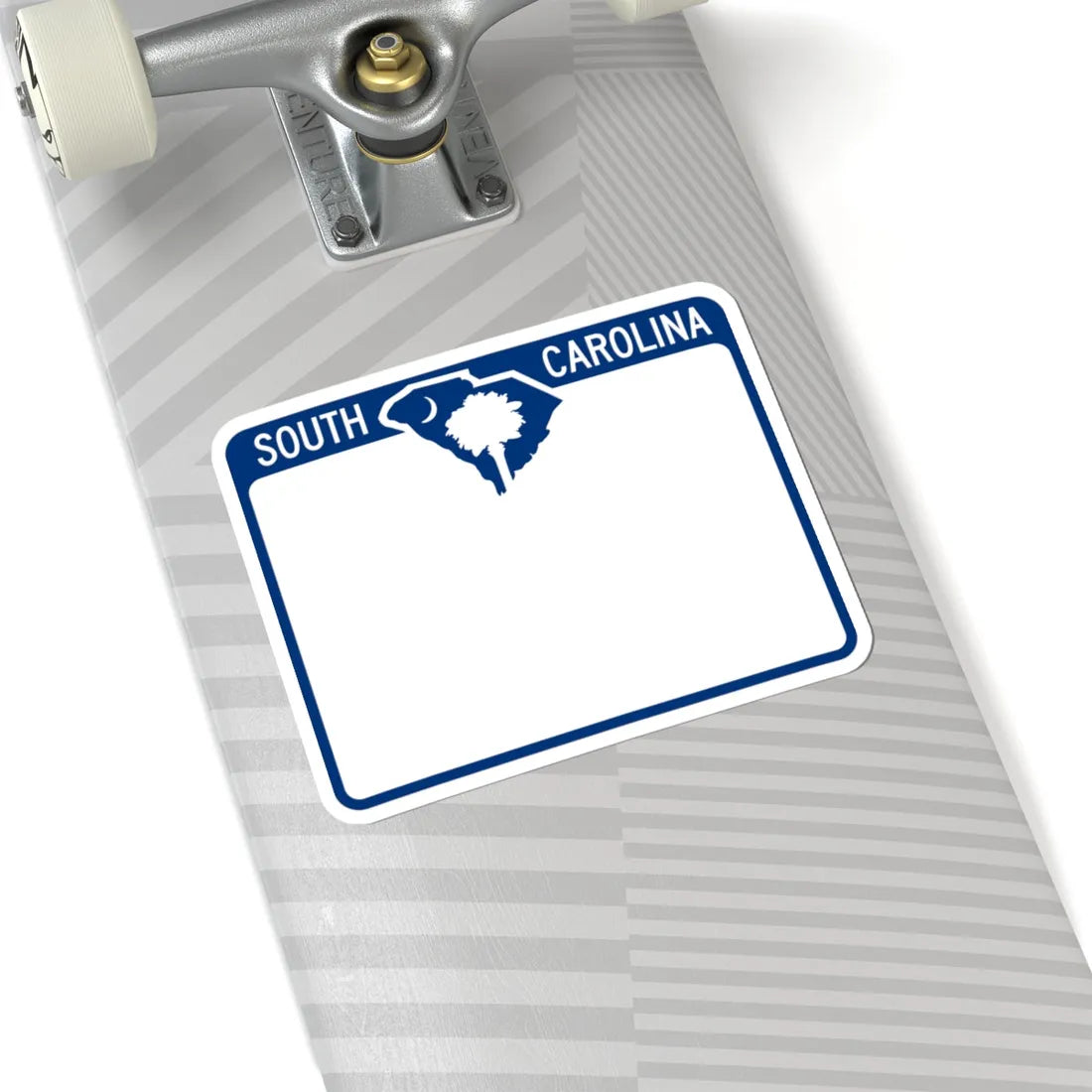 South Carolina blank (South Carolina) (Road Sign) STICKER Vinyl Kiss-Cut Decal - The Sticker Space