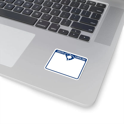 South Carolina blank (South Carolina) (Road Sign) STICKER Vinyl Kiss-Cut Decal - The Sticker Space