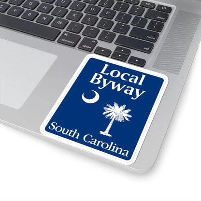 South Carolina Local Byway (South Carolina) (Road Sign) STICKER Vinyl Kiss-Cut Decal - The Sticker Space