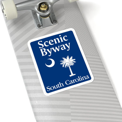 South Carolina Scenic Byway (South Carolina) (Road Sign) STICKER Vinyl Kiss-Cut Decal - The Sticker Space