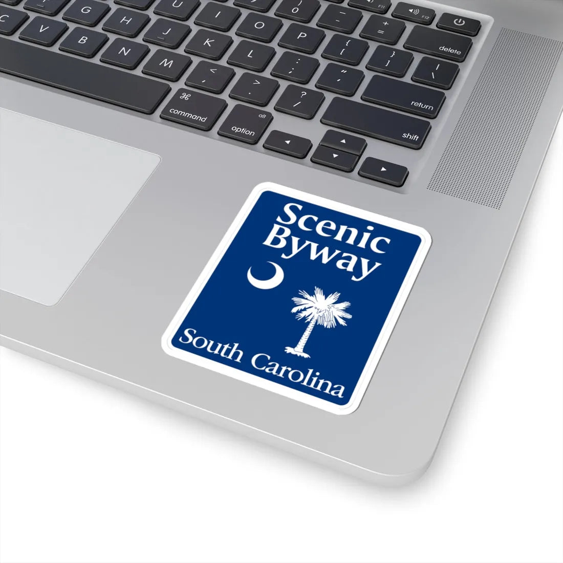 South Carolina Scenic Byway (South Carolina) (Road Sign) STICKER Vinyl Kiss-Cut Decal - The Sticker Space