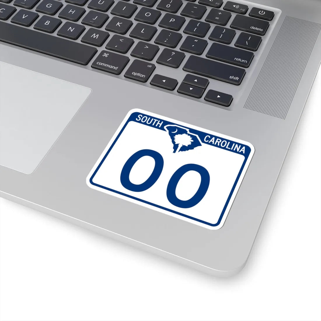 South Carolina X (South Carolina) (Road Sign) STICKER Vinyl Kiss-Cut Decal - The Sticker Space