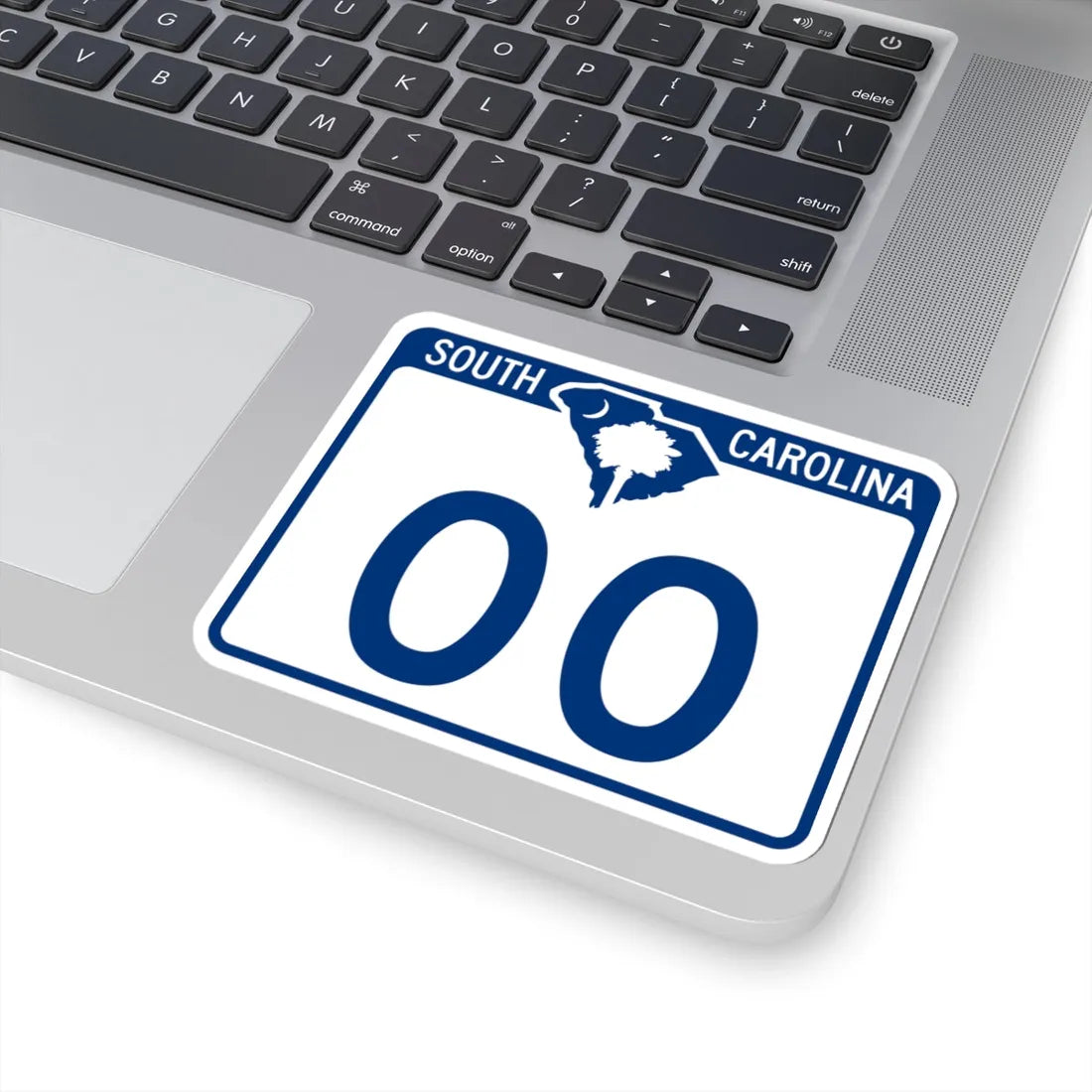 South Carolina X (South Carolina) (Road Sign) STICKER Vinyl Kiss-Cut Decal - The Sticker Space